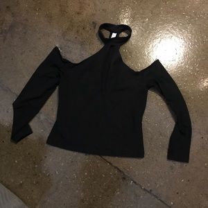 American apparel fun cut out top